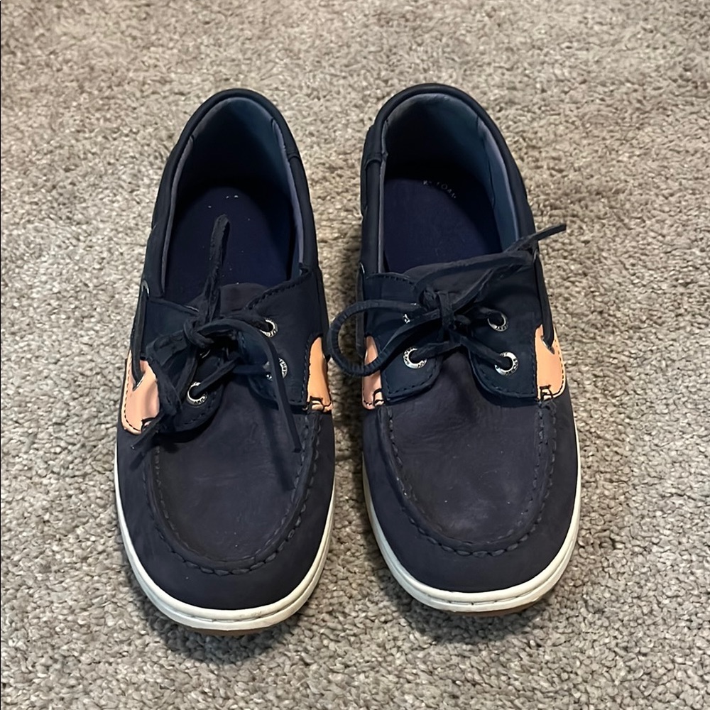 Navy Sperry Boat Shoes
